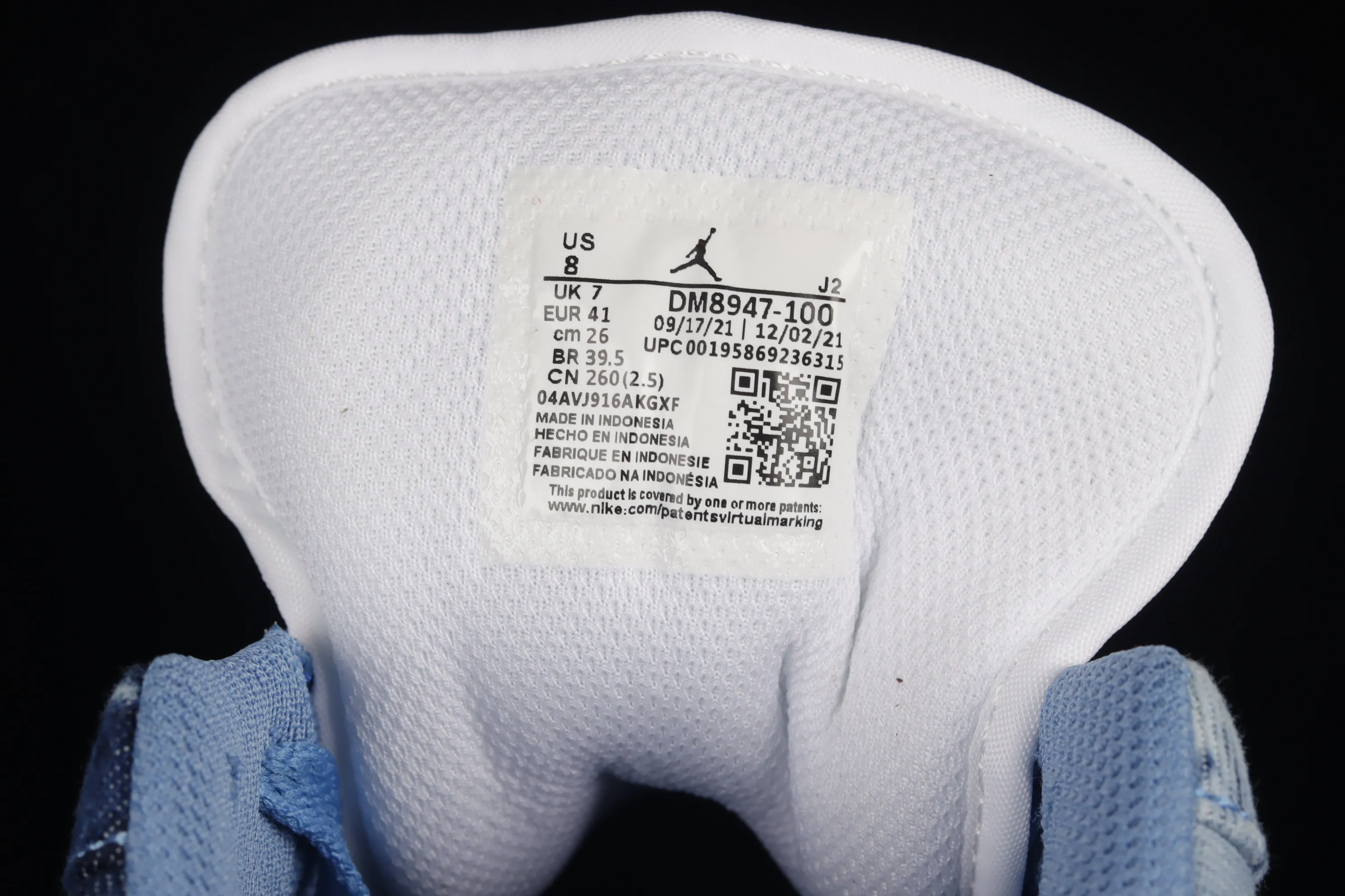 All categories Air Jordan Jordan series basketball shoes Air Jordan 1 Low Air Jordan 1 Low "Washed Denim" AJ1 Joe 1 navy washed denim low-top casual sneakers DM8947-100